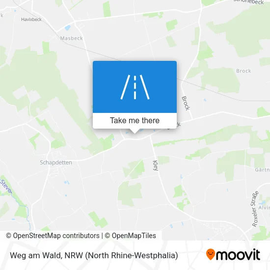 Карта Weg am Wald