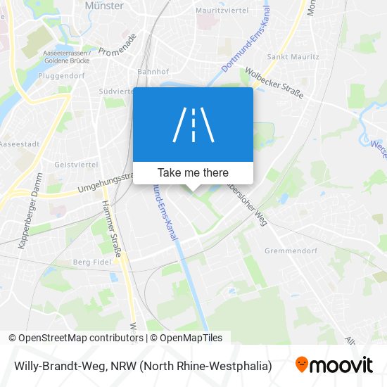 Willy-Brandt-Weg map