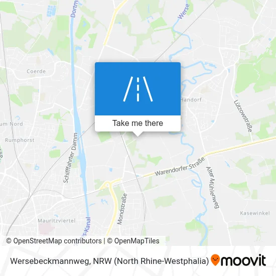 Wersebeckmannweg map