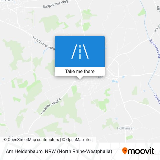 Am Heidenbaum map