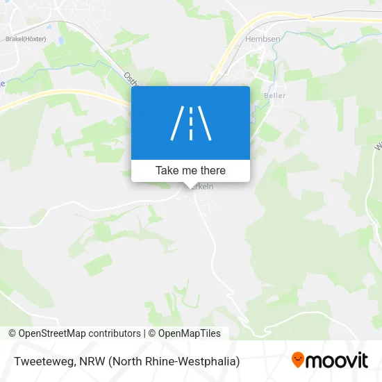 Карта Tweeteweg