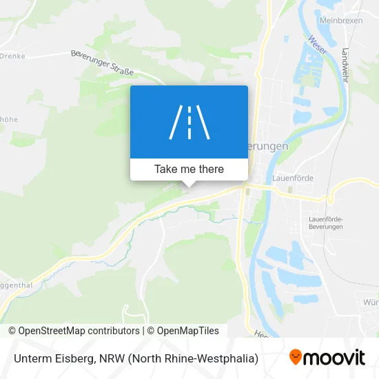 Карта Unterm Eisberg