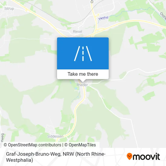 Graf-Joseph-Bruno-Weg map