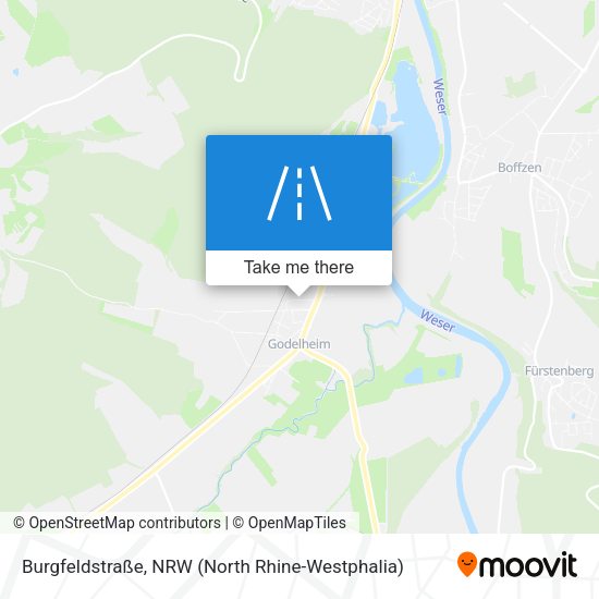 Burgfeldstraße map