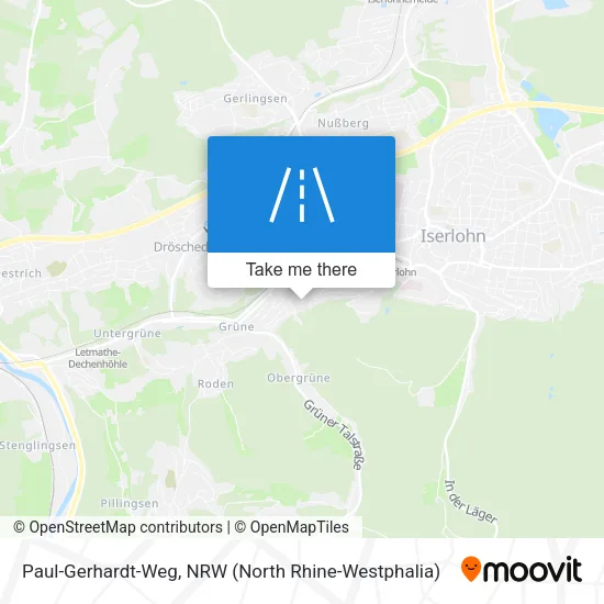 Карта Paul-Gerhardt-Weg