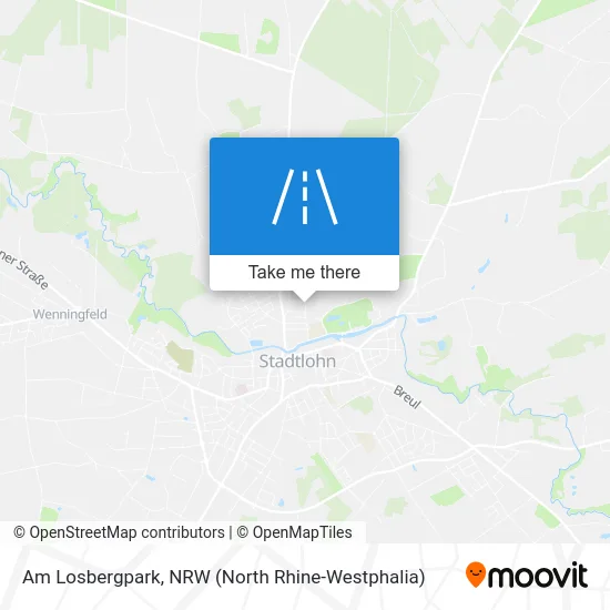 Карта Am Losbergpark