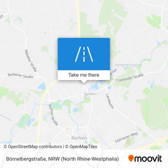 Bömelbergstraße map