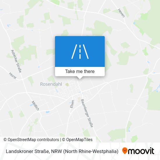 Landskroner Straße map