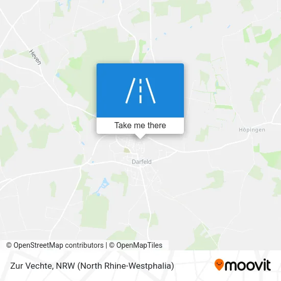Карта Zur Vechte