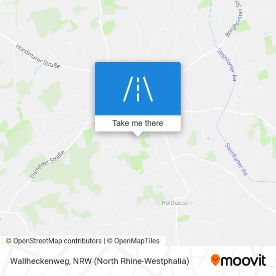 Карта Wallheckenweg