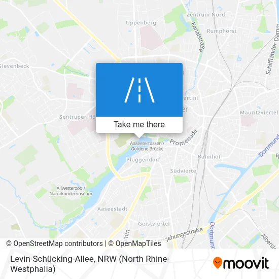 Levin-Schücking-Allee map