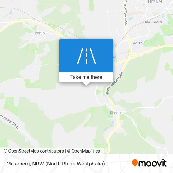 Milseberg map