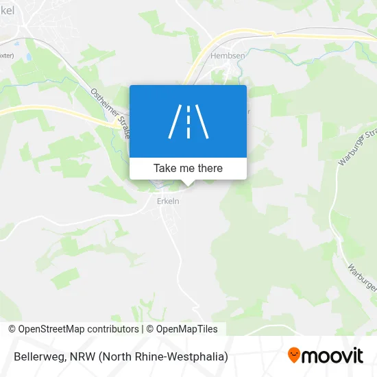 Bellerweg map