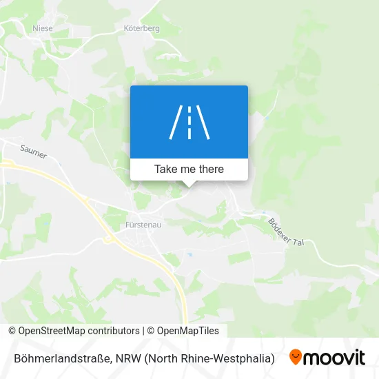 Böhmerlandstraße map