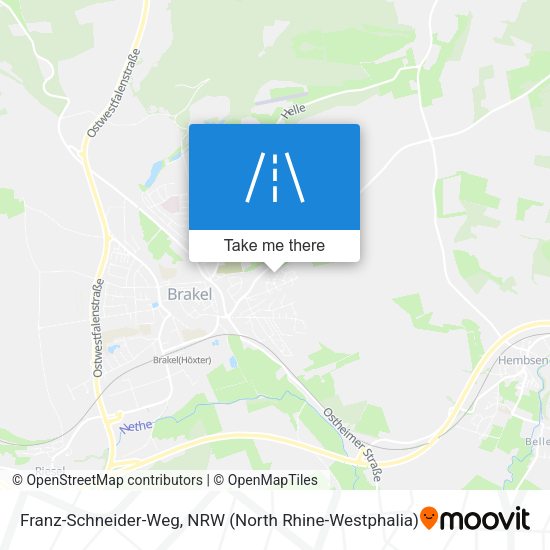 Franz-Schneider-Weg map