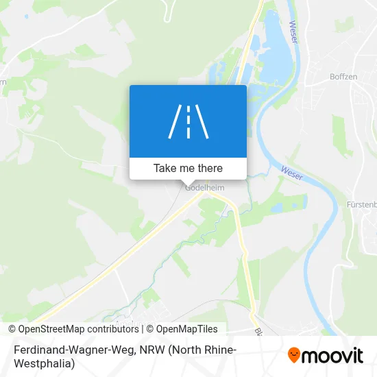 Ferdinand-Wagner-Weg map
