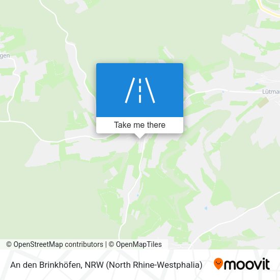 An den Brinkhöfen map