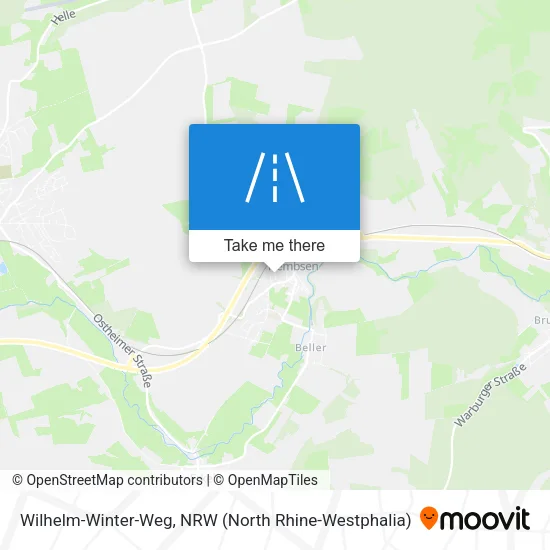 Карта Wilhelm-Winter-Weg
