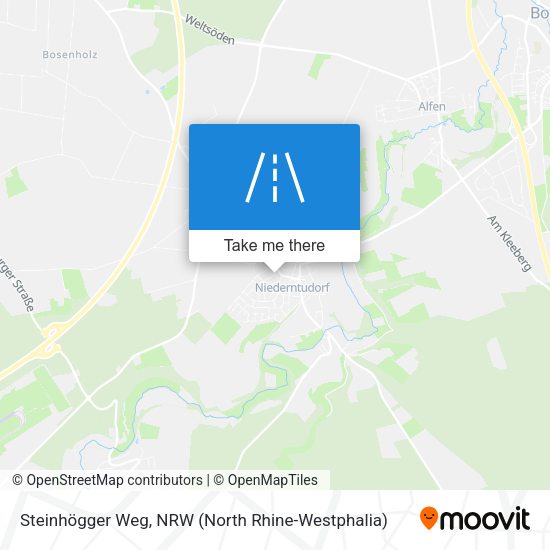 Steinhögger Weg map