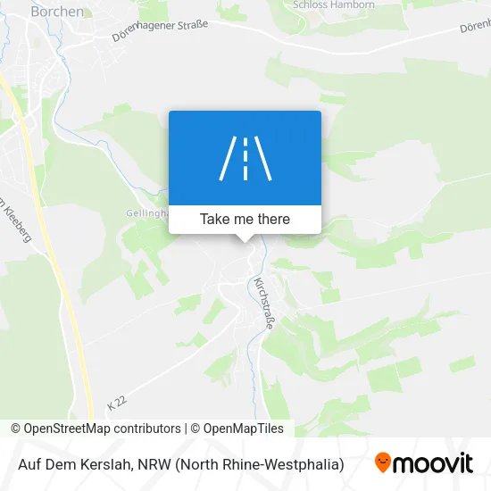 Карта Auf Dem Kerslah