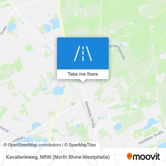 Kavallerieweg map