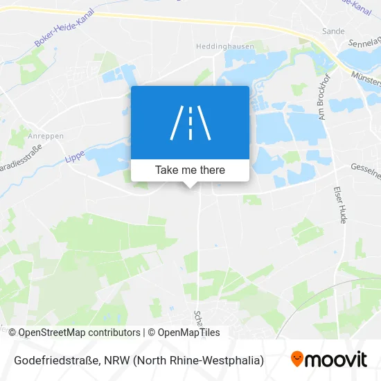 Карта Godefriedstraße