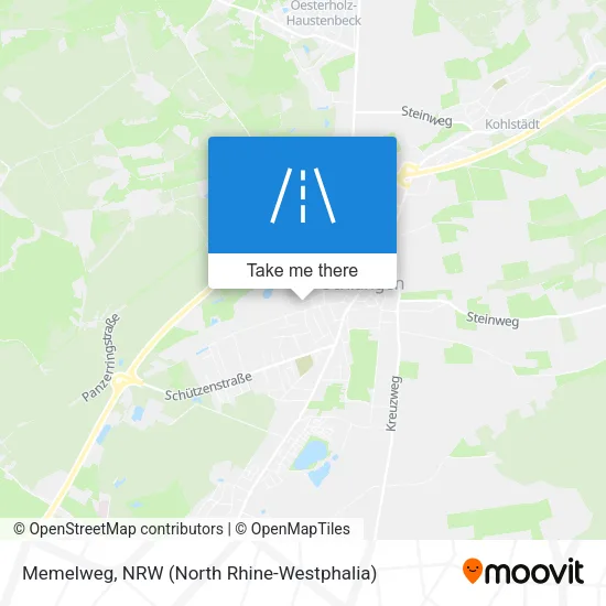 Карта Memelweg