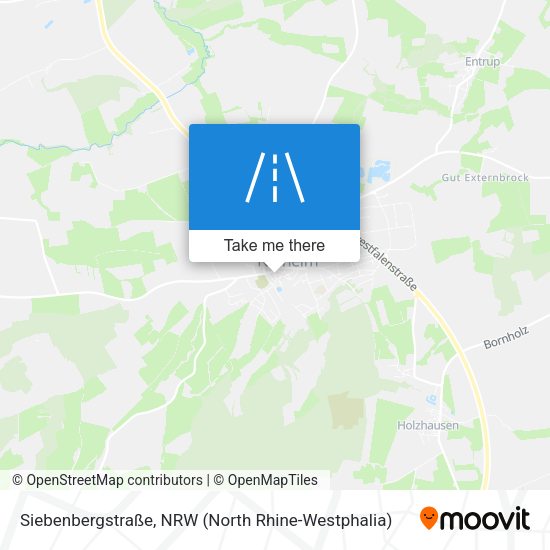 Siebenbergstraße map