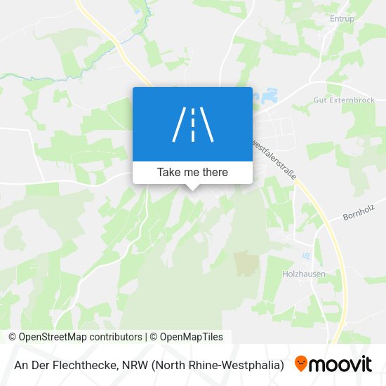 An Der Flechthecke map