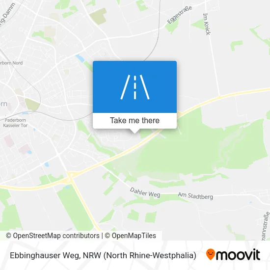 Карта Ebbinghauser Weg
