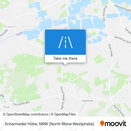Карта Scharmeder Höhe