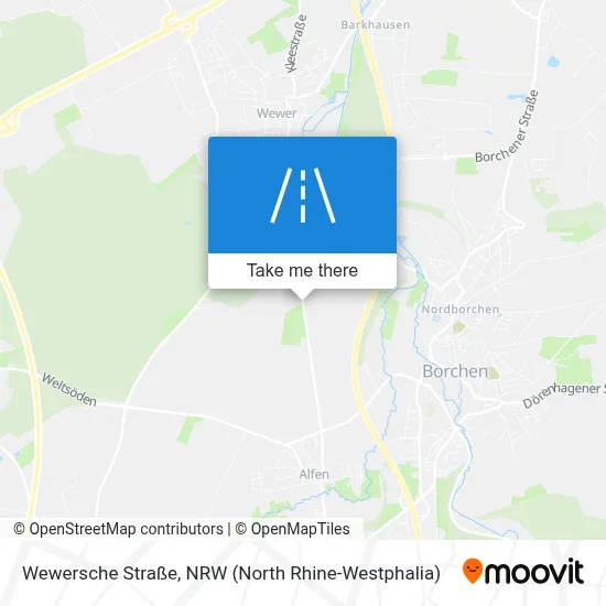 Wewersche Straße map