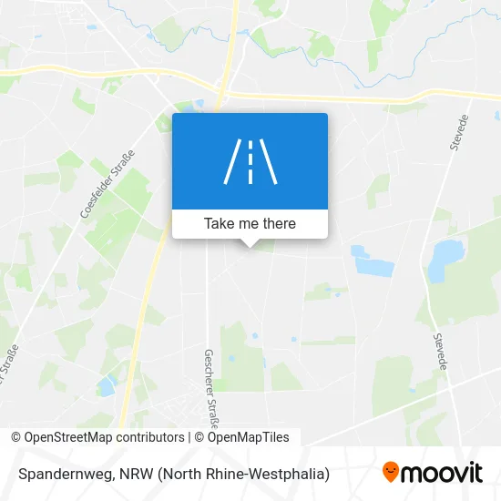 Карта Spandernweg