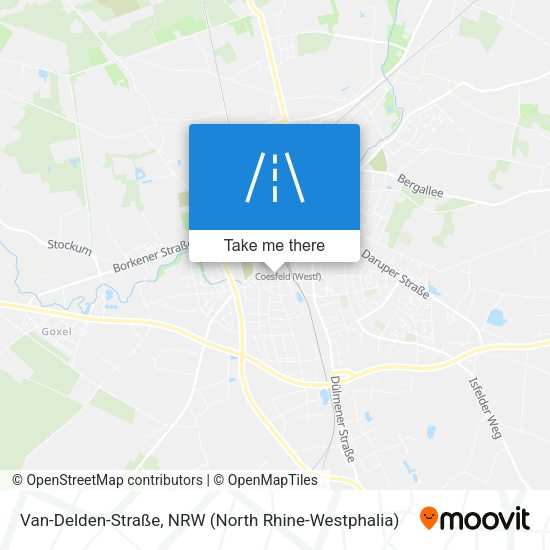Van-Delden-Straße map