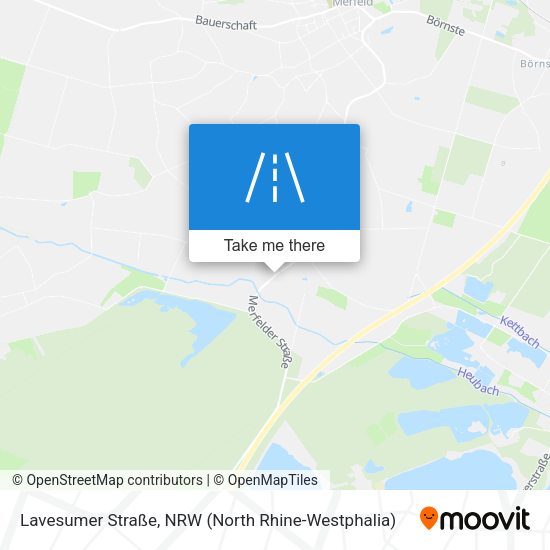 Lavesumer Straße map