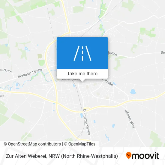 Карта Zur Alten Weberei