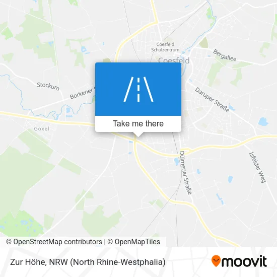 Карта Zur Höhe