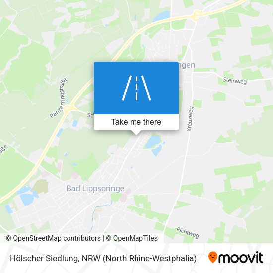 Hölscher Siedlung map