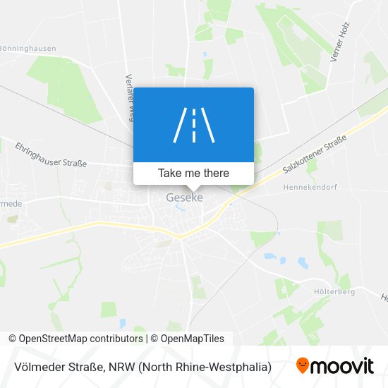 Völmeder Straße map