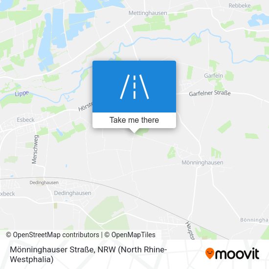 Mönninghauser Straße map