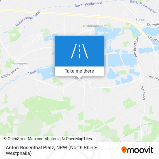 Anton Rosenthal Platz map