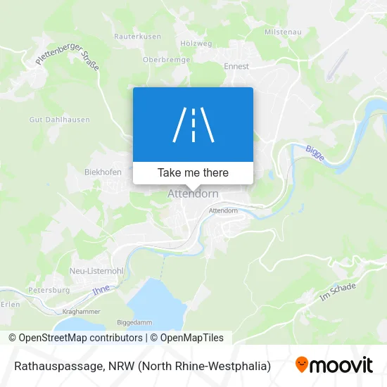 Карта Rathauspassage