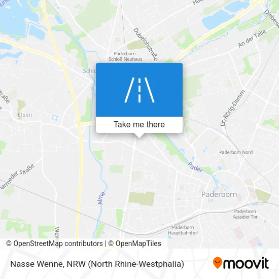 Карта Nasse Wenne