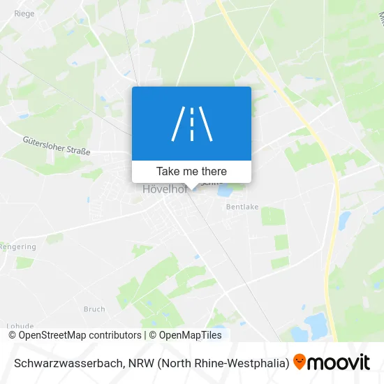 Карта Schwarzwasserbach