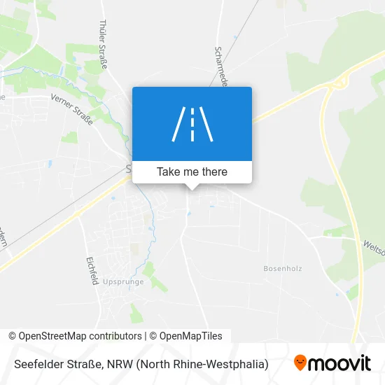 Карта Seefelder Straße