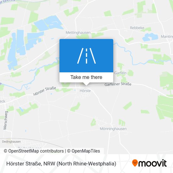 Hörster Straße map