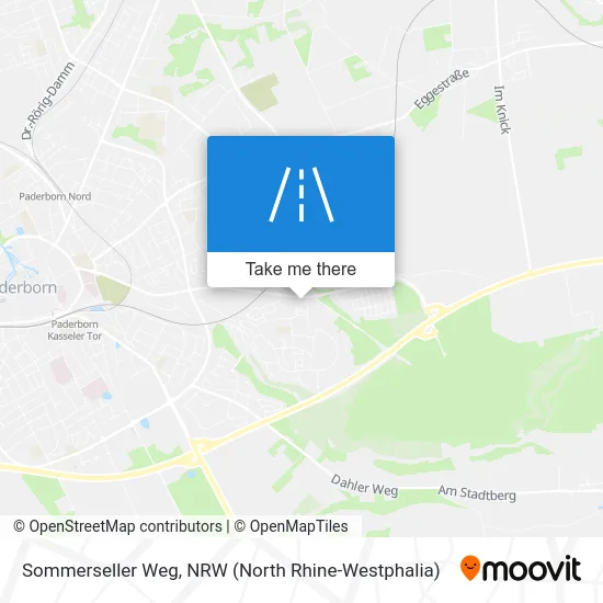 Карта Sommerseller Weg