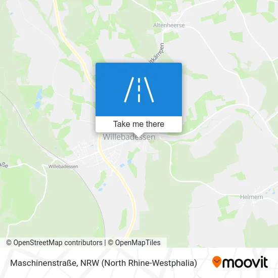 Карта Maschinenstraße