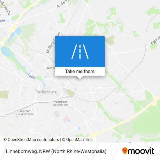 Карта Linnebornweg