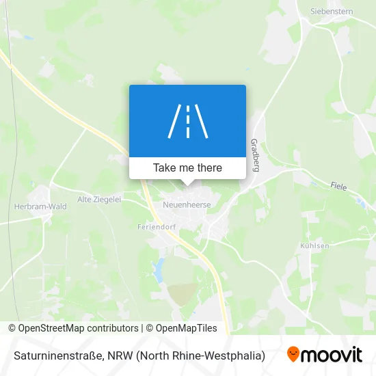 Карта Saturninenstraße